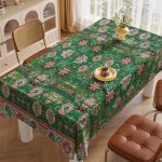 رومیزی ناهارخوری مدل مخمل کد MN0002